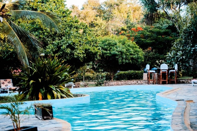 custom-built swiimming pool in Newcastle