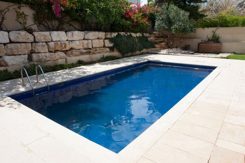 residential family swimming pool custom built