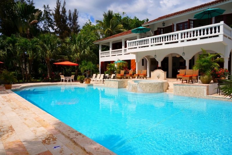 stunning clear wide commercial swimming pool